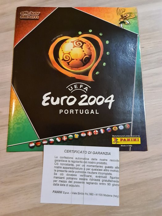 Panini - EC Euro 2004 - Album completo