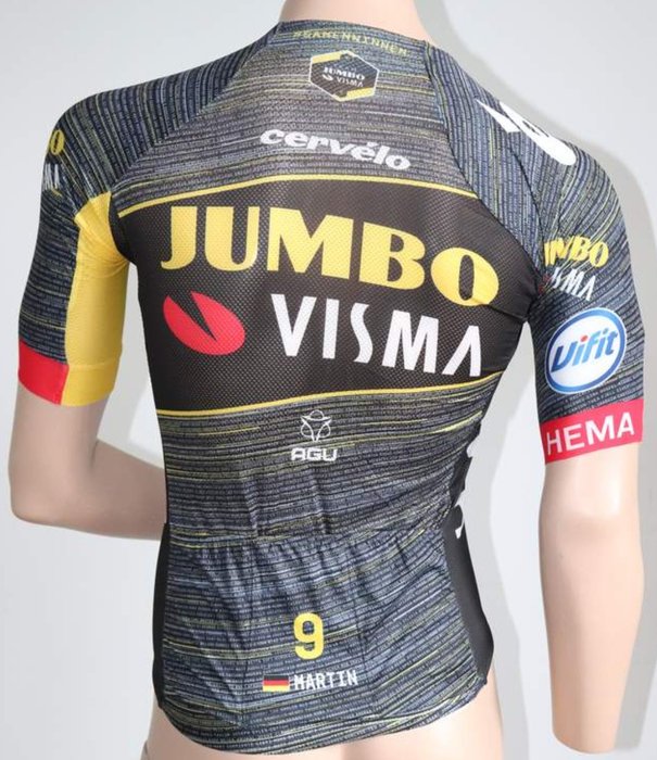 Radfahren - 2021 - Team Jumbo-Visma - Tour de France - Tony Martin - Mesh-Trikot