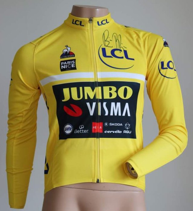 Radfahren - 2021 - Team Jumbo-Visma - Primož Roglič - Gelbes Trikot Paris-Nizza