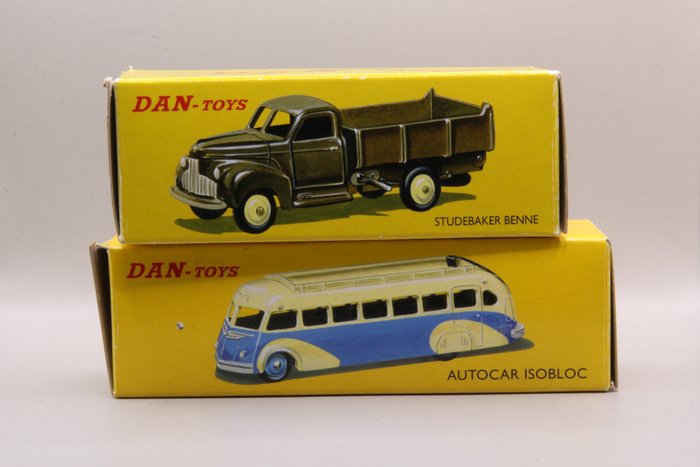 Dan Toys - 1:43 - Studebaker Benne, Autocar Isobloc - Dan 010/008