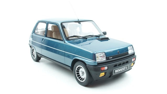 Preview of the first image of Otto Mobile - 1:12 - Renault 5 Alpine Turbo 1984 Navy Blue.