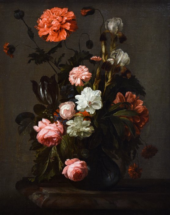 Harmen Pietersz. Verelst (1643-1702) Attrib.to - Bloemstilleven