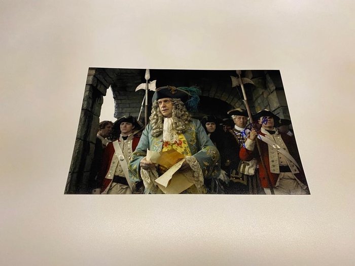Pirates of the Caribbean - Jonathan Pryce (Governor Swann) - Autografo, Foto, with COA