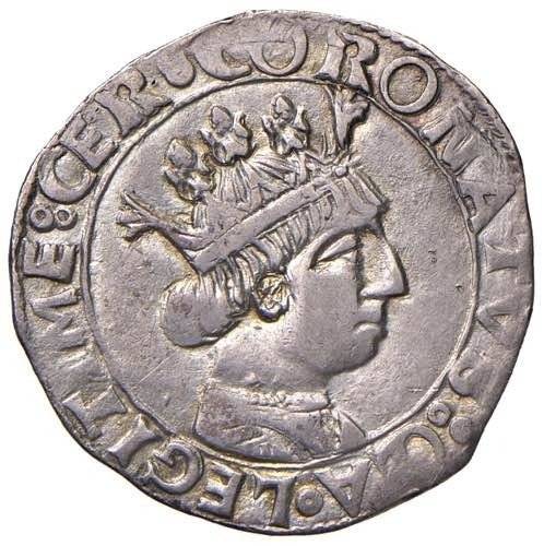 Italie, Royaume De Naples. Fernando I de Aragon (1458-1494). Corona 1458/1494