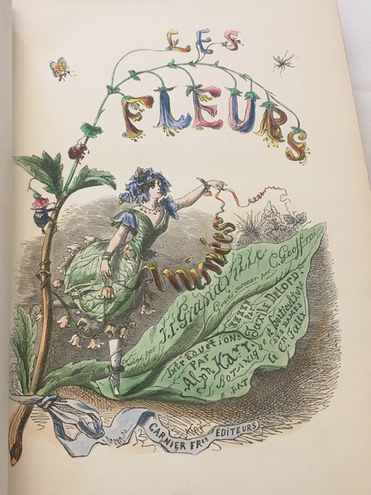 Granville, Karr, Delord, Foelix - Les Fleurs Animées - 1867 - Catawiki