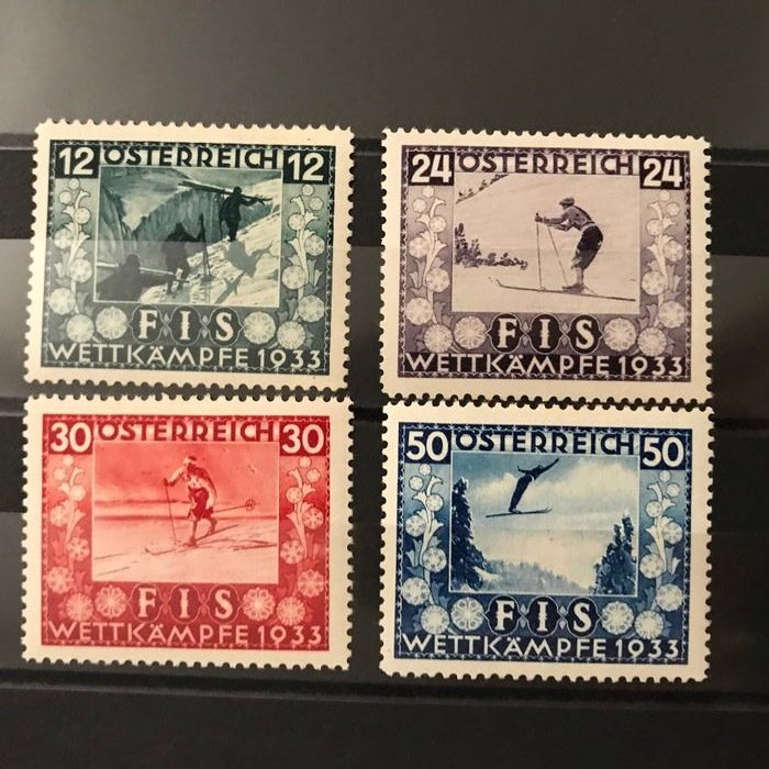 Austria 1933 - FIS - Michel 551/554