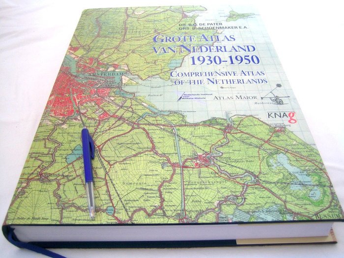 Image 2 of Netherlands, Nederland; K.N.A.G. - Grote Atlas van Nederland 1930-1950 / Comprehensive Atlas of the