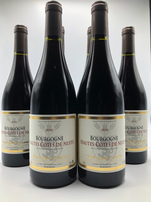 2018 Bourgogne Hâutes Côtes de Nuits - Paul Henri Lacroix - Borgonha - 6 Garrafa (0,75 L)