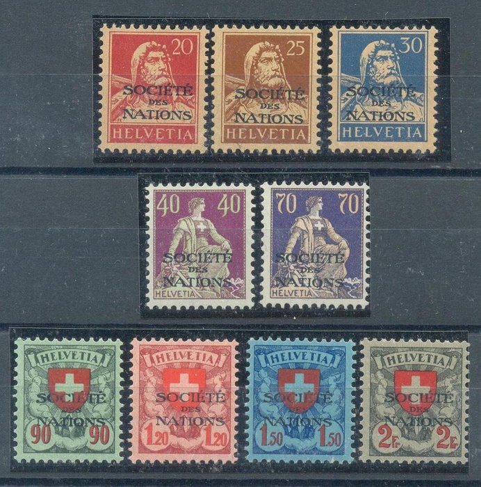 Switzerland 1922/1925 - Societe des Nations
