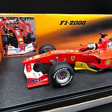 F1 2000 RACING Rubens Barrichello HOT WHEELS RACING 1/43  NEUVE EN BOITE