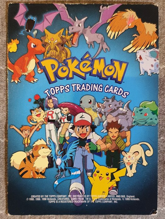 TOPPS - Pokémon - Cserélhető kártya