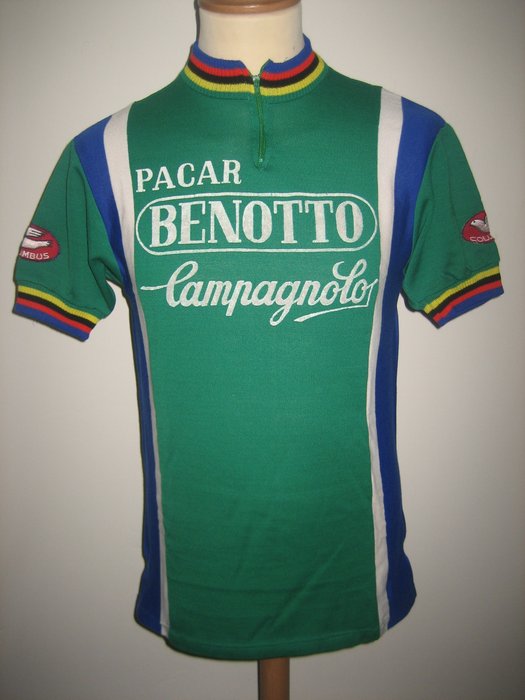 Francesco Moser A4 poster Campagnolo Super Record Benotto 1976 World Pursuit C 