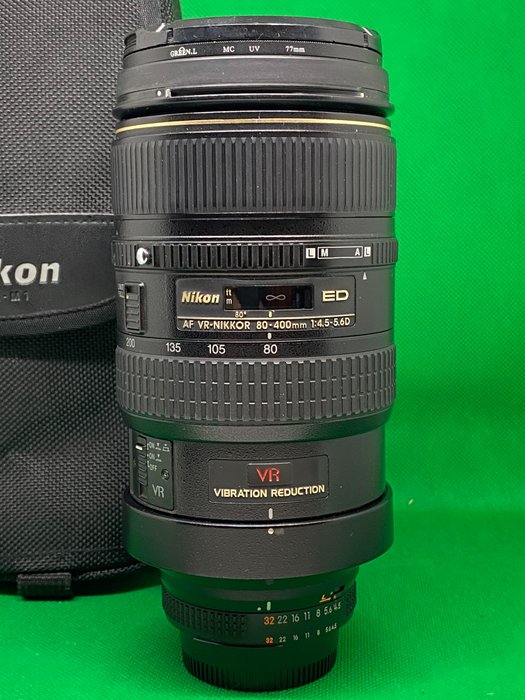 Nikon ED AF VR-Nikkor 80-400mm f 4,5/5,6 D - Catawiki