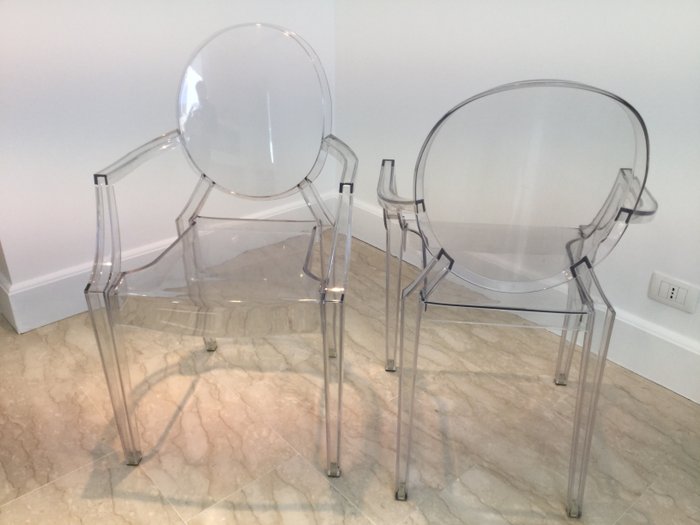 Philippe Starck - Kartell - 椅 (2) - Louis Ghost Chair