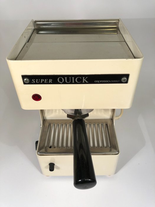 Quick Mill Personal Espresso - Vintage 80s Espresso Coffee Maker - Glass,  Plastic, Steel - Catawiki