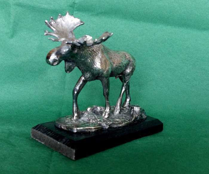 Wereld Natuur Fonds (WNF/WWF) - sølvbelagte miniaturer fra serien "Sølvbelagte dyr fra World Wildlife Fund" (26) - stærkt forsølvet baseret på ren tin