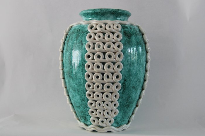 Gustave Asch - L'atelier de ceramique de Saint-Radegonde - 花瓶