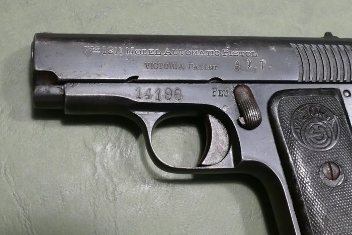 Spain - ESPERANZA Y UNCETA-EIBAR. - Victoria 1911 - Pistol - Centerfire - Pistol - 7,65 mm
