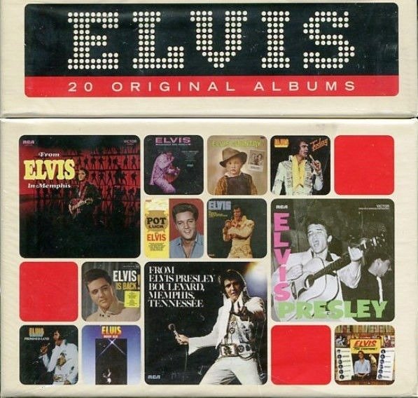 艾維斯·普里斯萊/貓王 - Elvis 20 original albums - CD 套組 - 2012