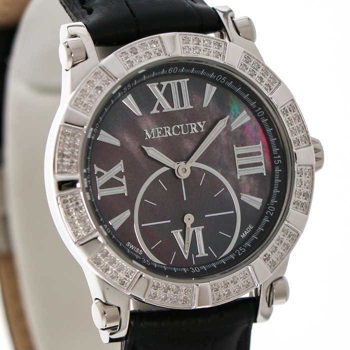 Preview of the first image of MERCURY - Swiss Diamond - ME255-SL-D-8 "NO RESERVE PRICE" - Women - 2011-present.