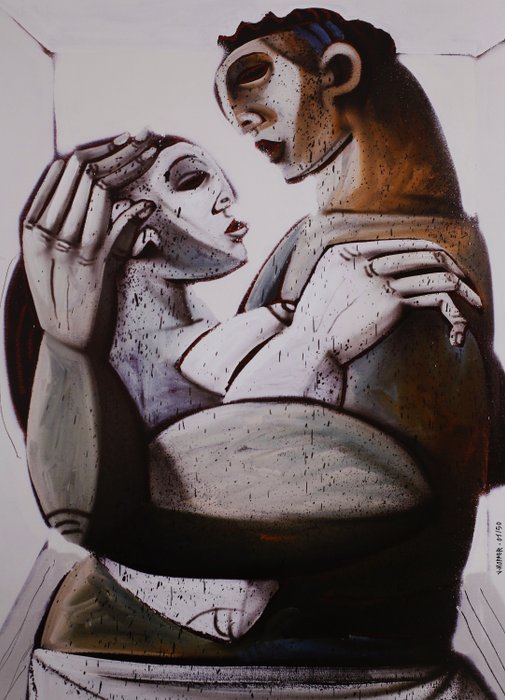 Jone Hopper - Le baiser variation (print)