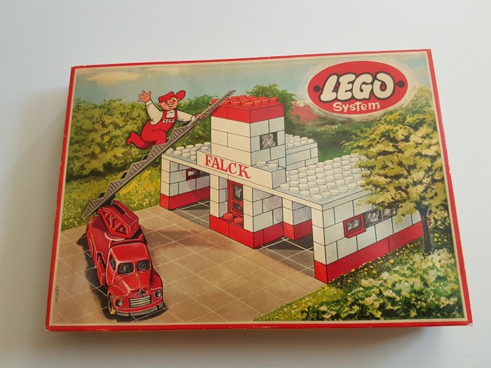 LEGO - Legoland - 1308 - Lego brandweer garage - 1950-1959