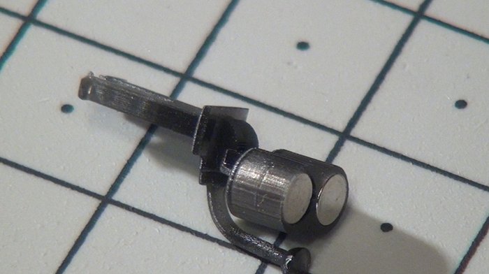 Selfmade H0 - Modellbahnbefestigung (60) - 60 Magnetkupplungen kompatibel mit NEM 362