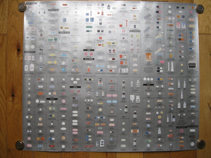 Preview of the first image of Damien Hirst (1965) (after) - Pharmacy.