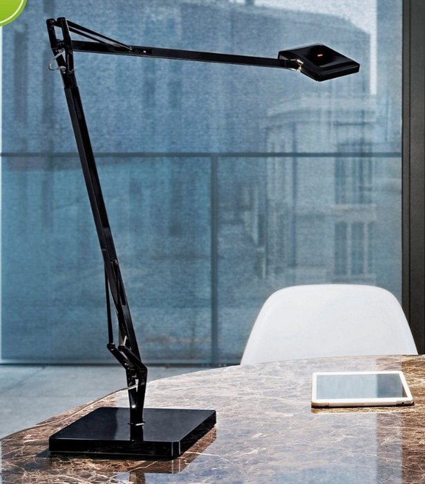 Flos Antonio Citterio - Schreibtischlampe - Kelvin Edge - Aluminium