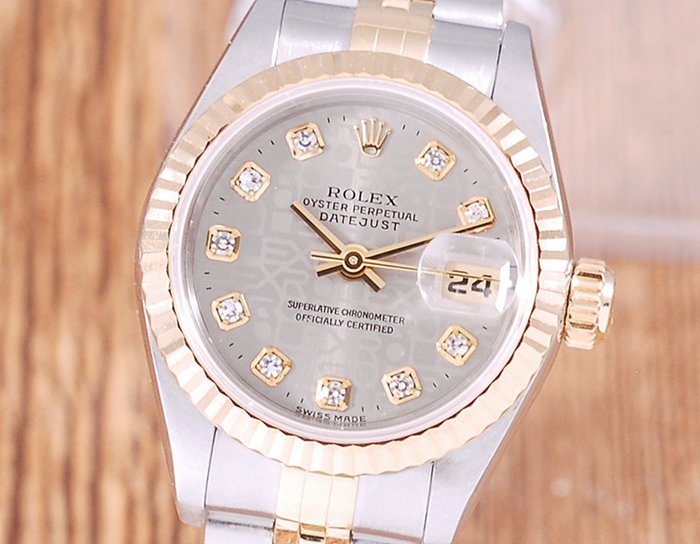 Rolex - Oyster Perpetual Datejust - Ref. 69173G - Donna - 1990-1999