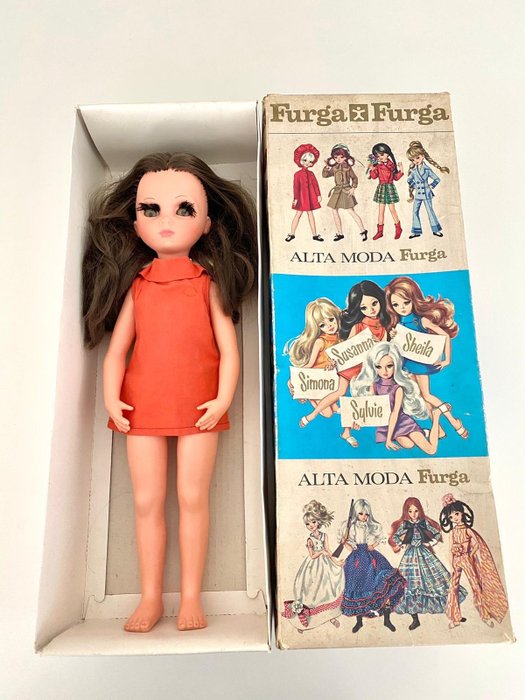 Furga Doll bambola furga TRE ESSE alta moda SUSANNA IN SCATOLA con cartellino vintage 
