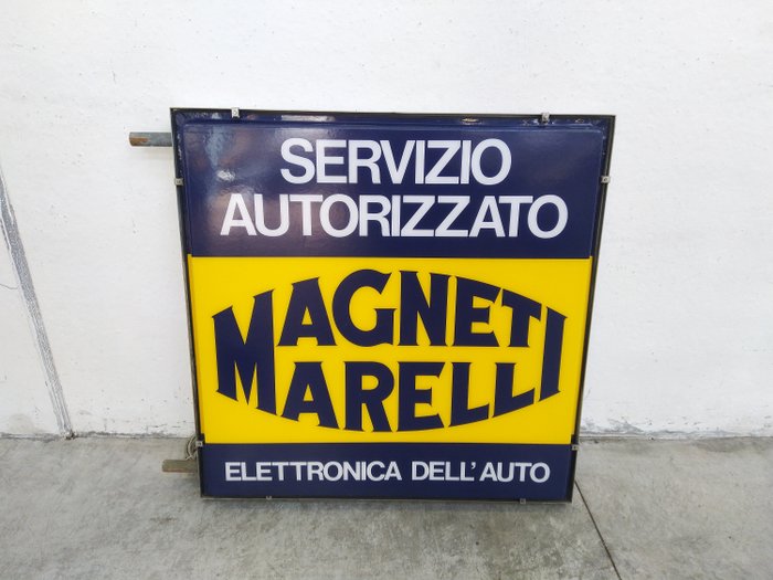 Magneti Marelli oplyst skilt - Stål