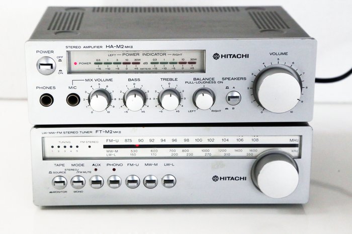 Hitachi - Mini-system HA-M2/FT-M2 - Hi-Fi set