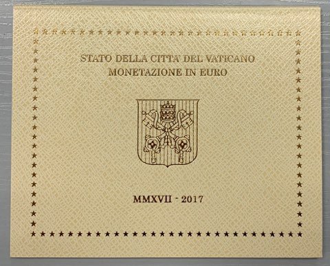 Vatikan. Year Set 2017 BU