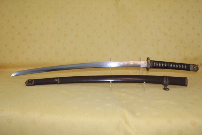Japón - siglo XX - Murayama Kanetoshi - Type 98 - Authentic IJA WW2 officer's sword, "shin gunto", gendaito - Espada