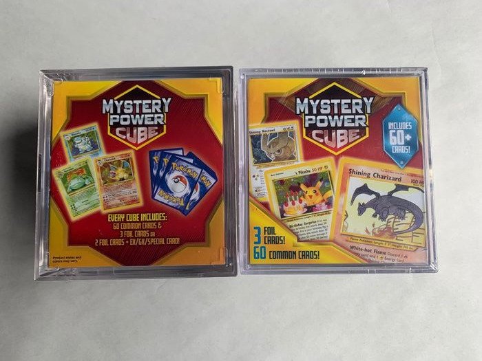 Pokémon - Doos 2 Boxes of Pokémon Trading Card Game Mystery Power Cube Sealed!