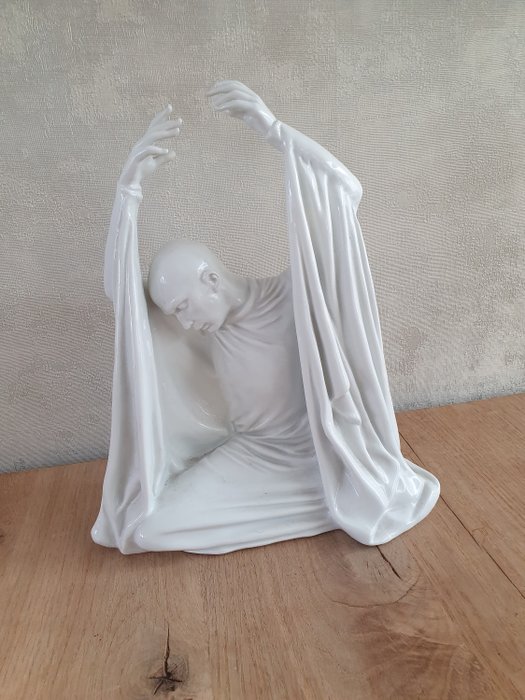 W. Fritschen - Rosenthal - Figurine, Danseur classique Harold Kreutzberg (30 cm) - Porcelaine