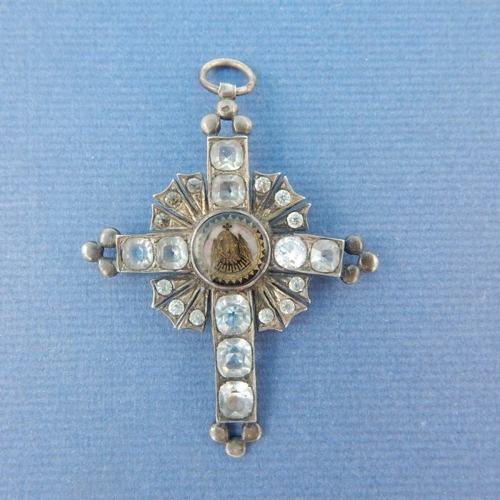 Freemasonry masonic antique rose croix jewel (1) - Silver - Catawiki