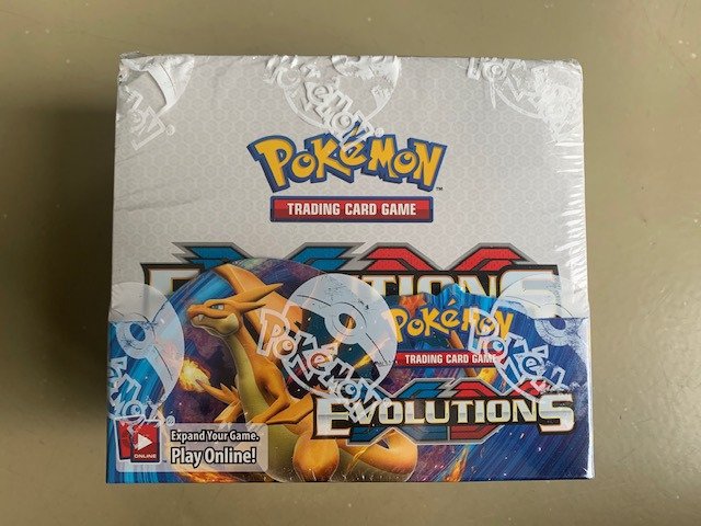 EN, Original Sealed Pokemon 3x Evolution XY Booster 