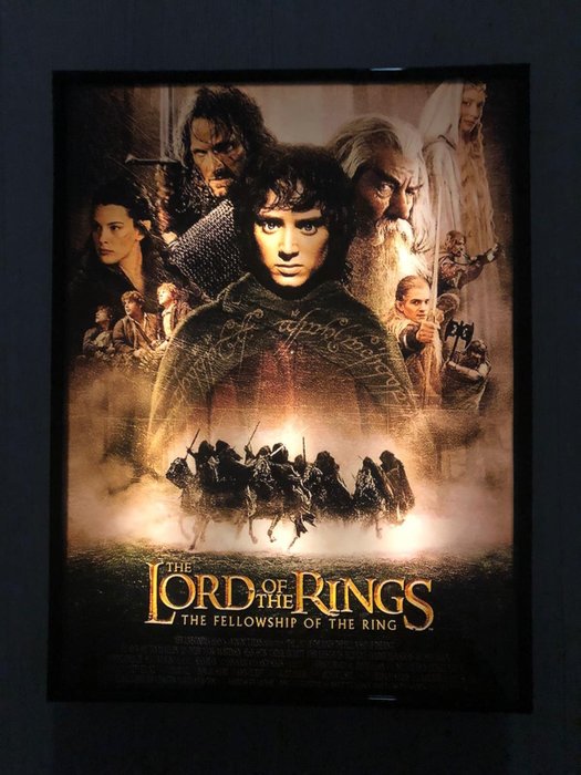 Lord of the Rings - Trilogy - Lot of 3 Lightboxes (40x30 cm)