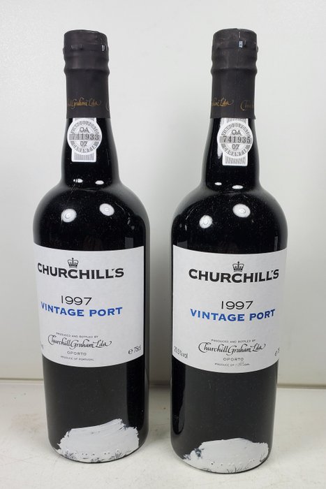 1997 Churchill's Vintage Port - 2 Bottles (0.75L)