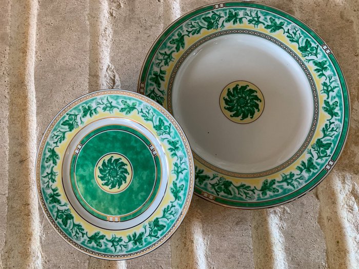 Christofle - Vajilla (14) - Porcelana - Alliance Vert Floral