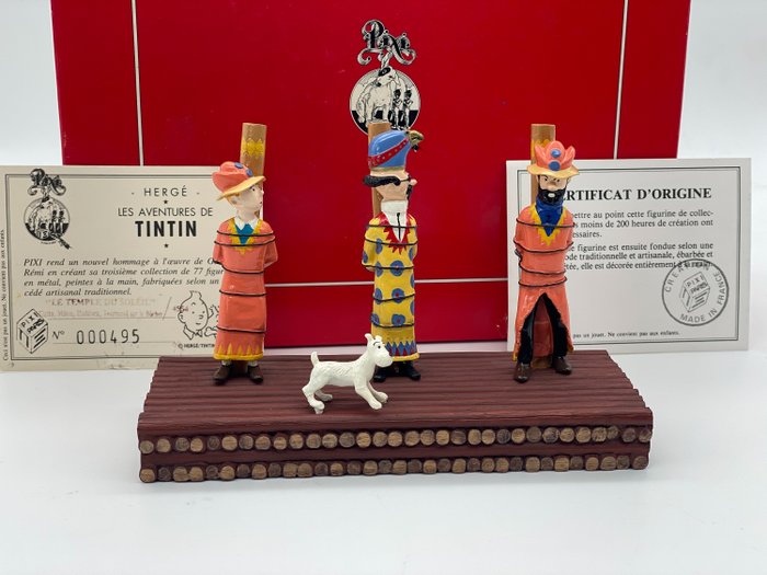 Tintin - Figurine Pixi 4554 b - Tintin, Milou, Haddock et - Catawiki
