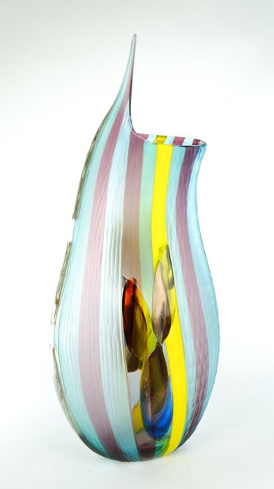 Afro Celotto - 花瓶 - 穆拉诺玻璃