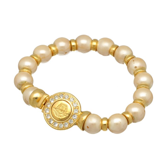 versace pearl bracelet