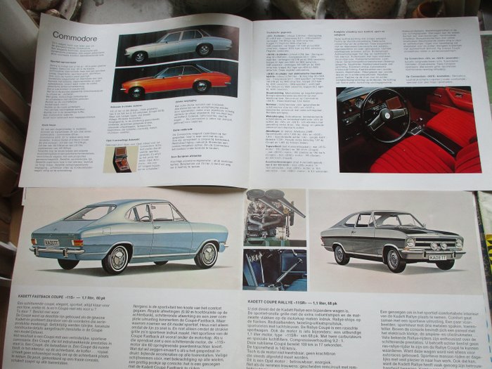 Image 2 of 10 Stueck Opel Admiral/Diplomat/Ascona/Kadett/Olympia/Rekord (1962-1972) - Opel - 1970-1980