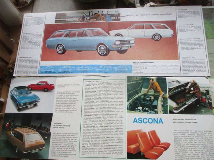 Image 3 of 10 Stueck Opel Admiral/Diplomat/Ascona/Kadett/Olympia/Rekord (1962-1972) - Opel - 1970-1980