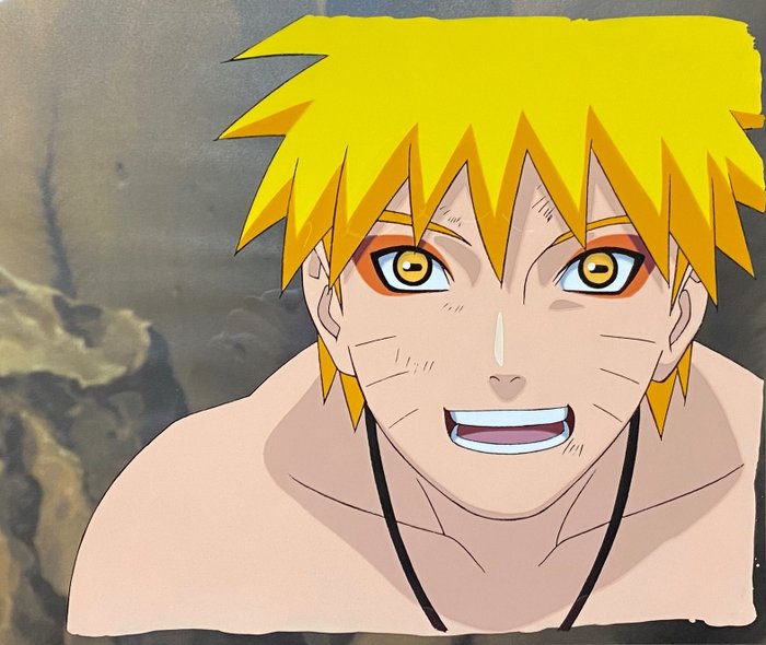 Naruto - Animation cel of Naruto - VERY RARE, NO RESERVE!