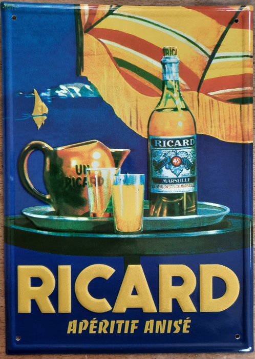 Ricard - Reklameplakat - Tole