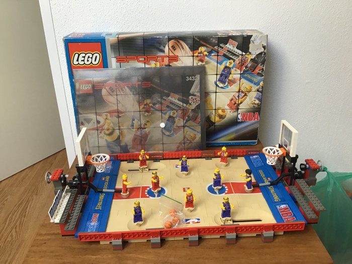 sur køleskab fjendtlighed LEGO - Sports - 3432 - Basketball court NBA Challenge - - Catawiki